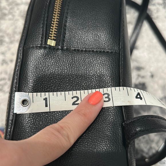 Kate Spade Black small leather backpack